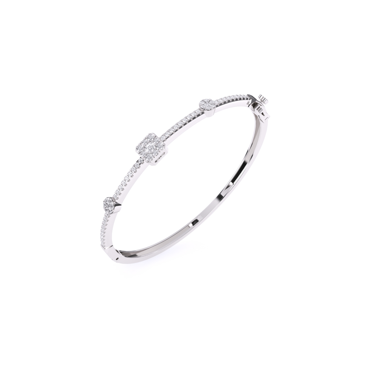 Minimalist Diamond Daily Wear Bracelet